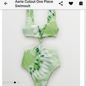 Aerie cutout one piece swimsuit